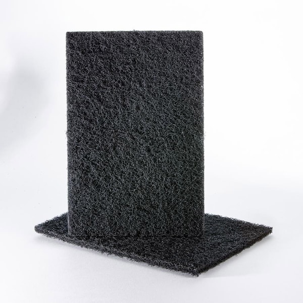 Uneeda Sanding Hand Pad 6 x 9 Uneelon Silicon Carbide Black (Extra Coarse), PK10 P-104491 - main